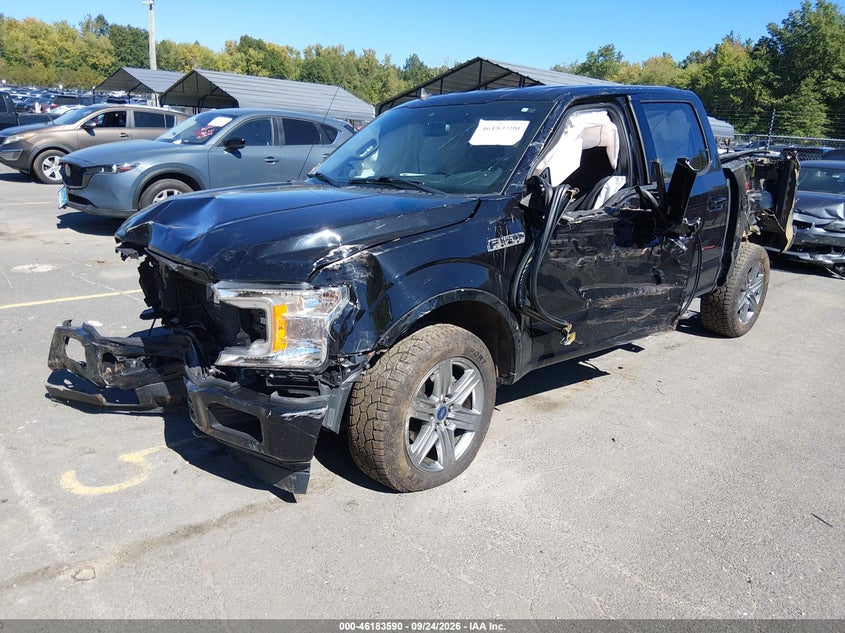 Vin: 1ftew1e43kke78684, lot: 46683450, ford f-150 xlt 20192