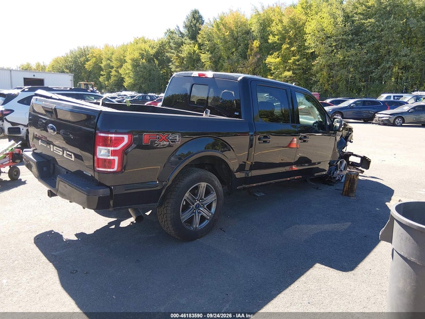 Vin: 1ftew1e43kke78684, lot: 46683450, ford f-150 xlt 20194