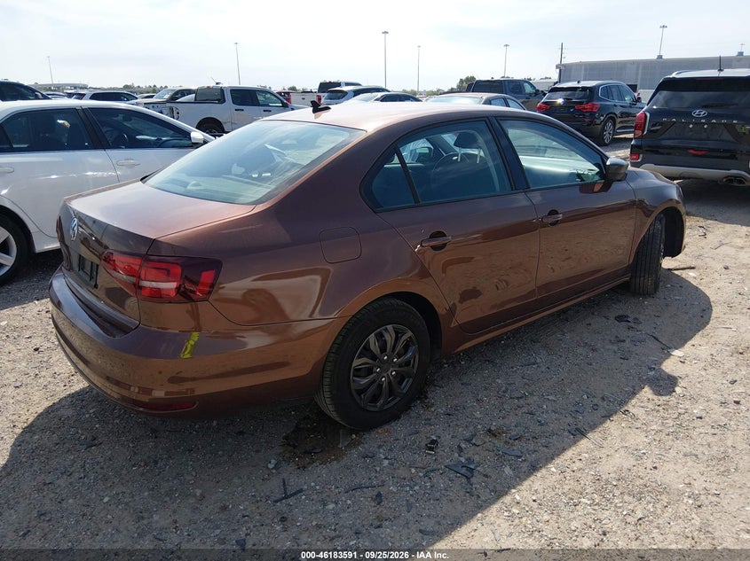 Vin: 3vw267aj4gm356334, lot: 46683451, volkswagen jetta 1.4t s 20164