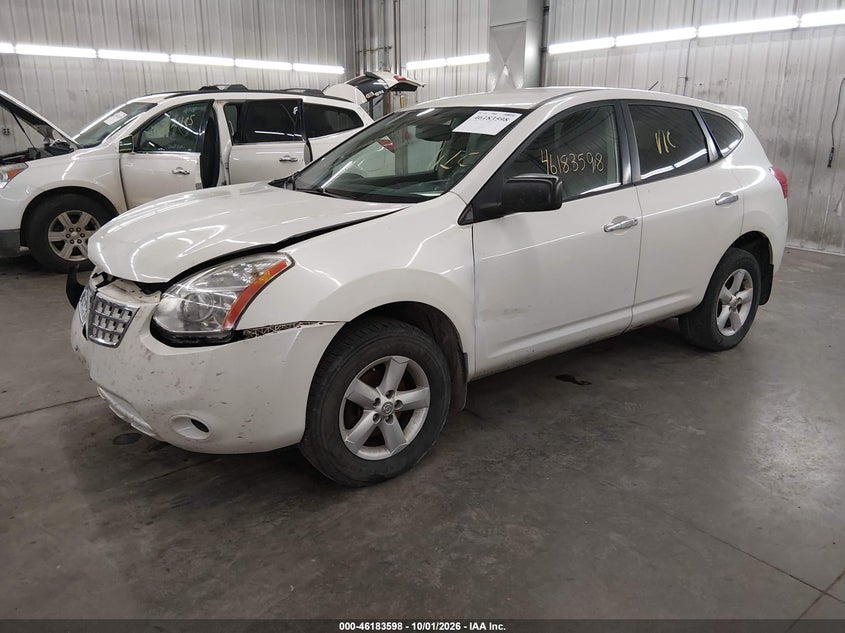 2010 Nissan Rogue S, Удар спереди, IAAI, VIN JN8AS5MV7AW611535 — фото 2