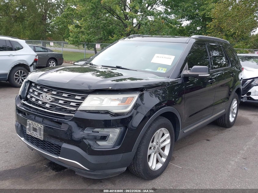 2017 Ford Explorer, Удар спереду, IAAI, VIN 1FM5K7D88HGA43878 — фото 2