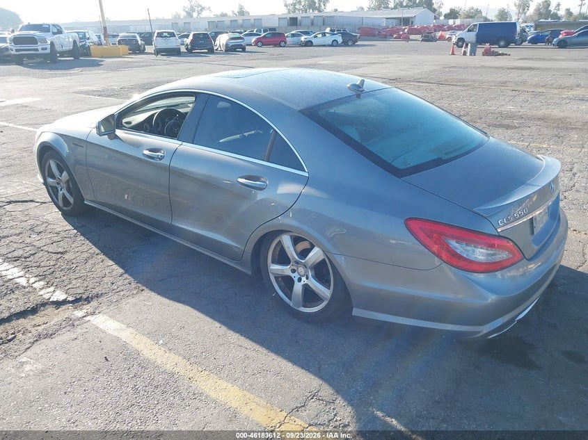 Vin: wddlj7db1ca031695, lot: 46683472, mercedes-benz cls 550 20123