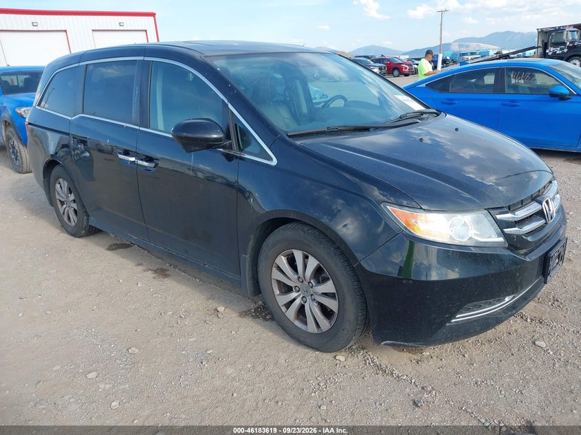 Vin: 5fnrl5h67eb086680, lot: 46683479, honda odyssey ex-l 2014 img_1