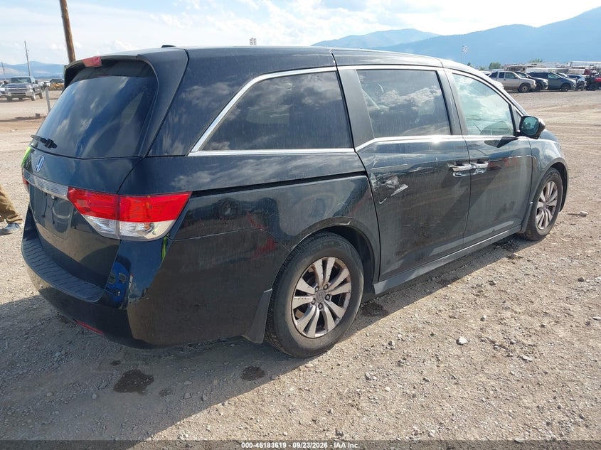 Vin: 5fnrl5h67eb086680, lot: 46683479, honda odyssey ex-l 20144