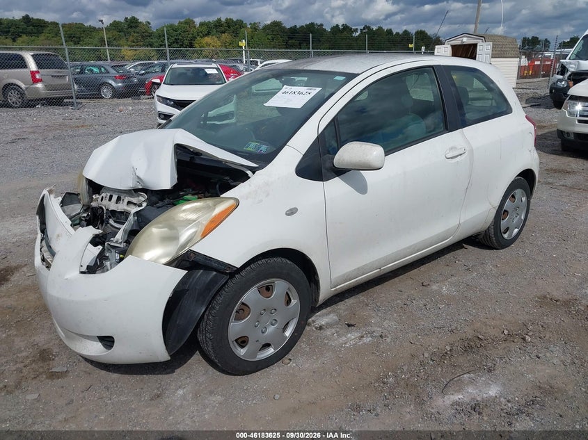 TOYOTA YARIS 2008 VIN JTDJT923185164637