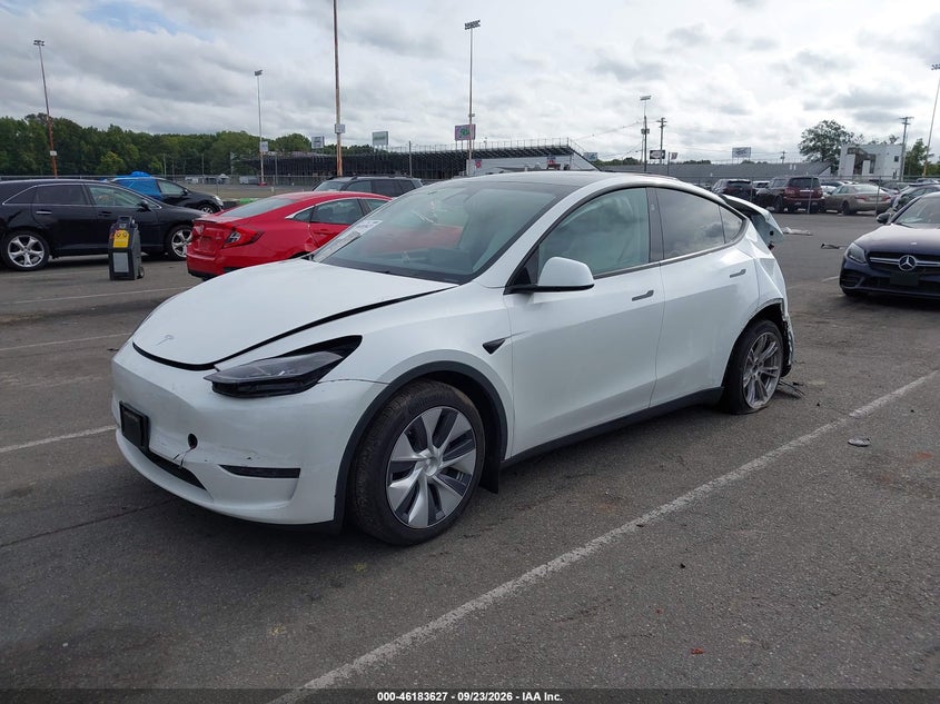 Vin: 7saygaee4rf045694, lot: 46683487, tesla model y long range dual motor all-wheel drive 20242