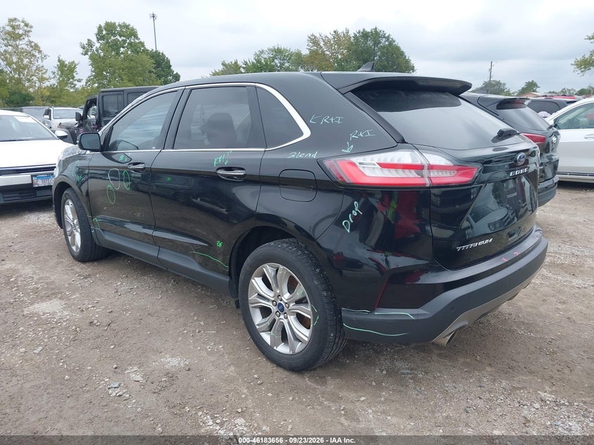 Vin: 2fmpk4k94nba14965, lot: 46683516, ford edge titanium 20223