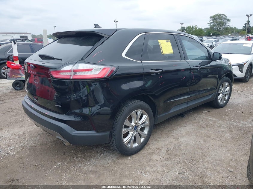 Vin: 2fmpk4k94nba14965, lot: 46683516, ford edge titanium 20224