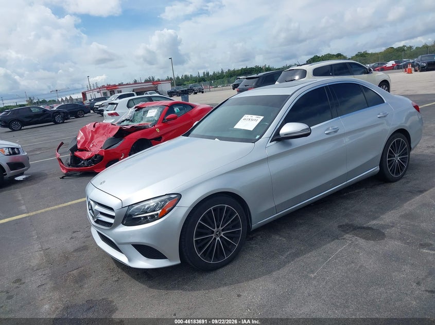 Vin: w1kwf8db2mr650720, lot: 46683551, mercedes-benz c 300 sedan 20212