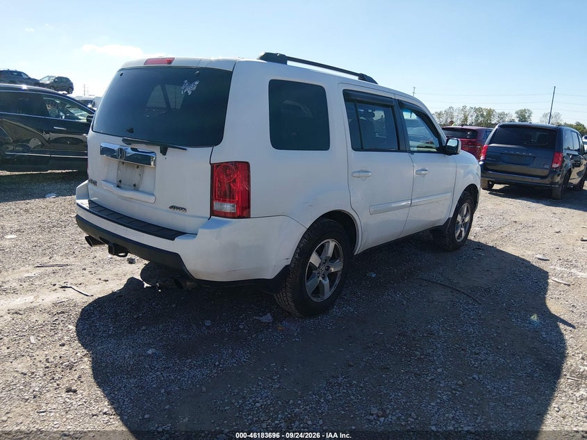Vin: 5fnyf4h41ab040204, lot: 46683557, honda pilot ex 20104
