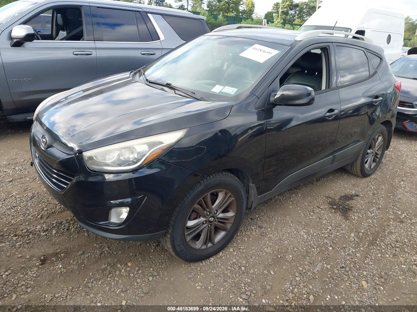 Vin: km8jucagxeu812102, lot: 46683559, hyundai tucson se 20142