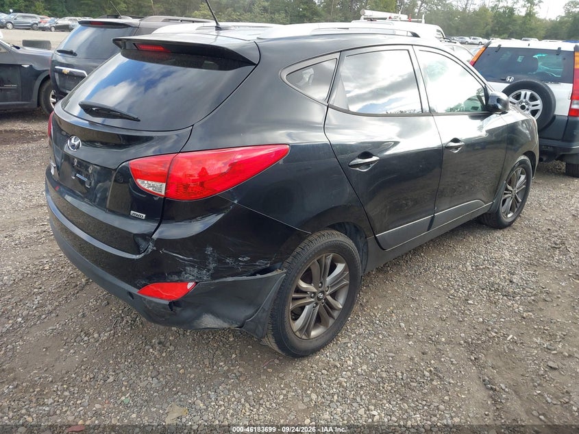 Vin: km8jucagxeu812102, lot: 46683559, hyundai tucson se 20144