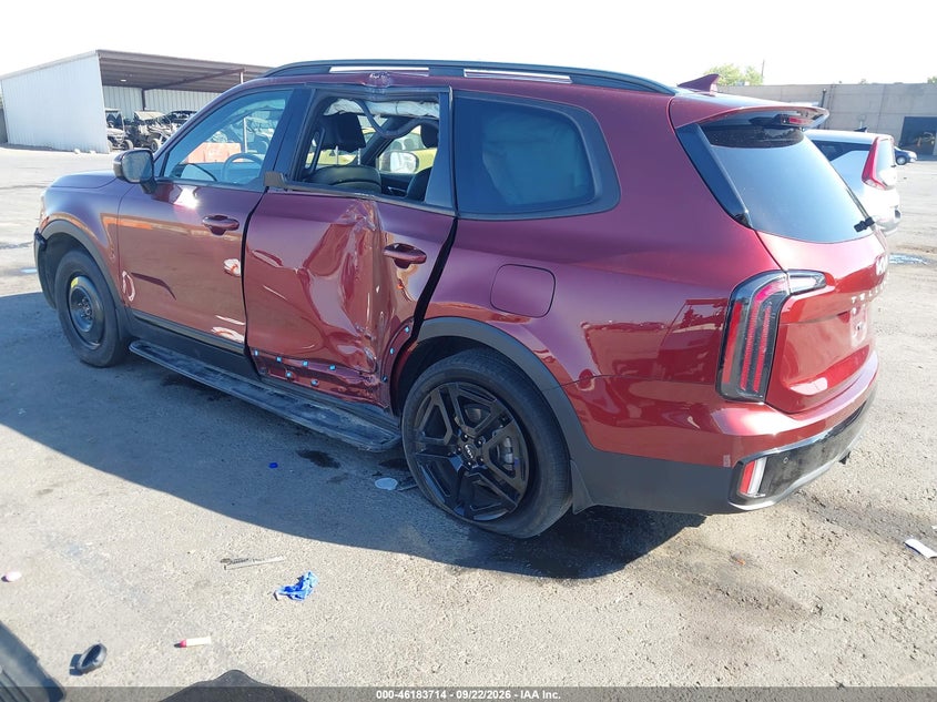 Vin: 5xyp5dgcxrg493670, lot: 46683574, kia telluride sx prestige x-line 20243