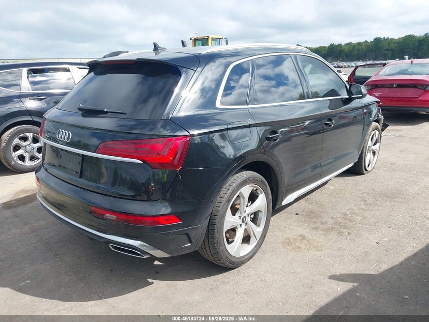 Vin: wa1eaafyxn2132596, lot: 46683584, audi q5 premium plus 45 tfsi s line quattro s tronic 20224