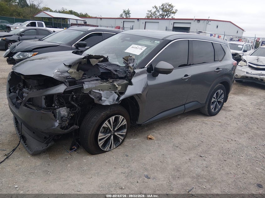 Vin: 5n1at3ba1mc699531, lot: 46683586, nissan rogue sv fwd 20212