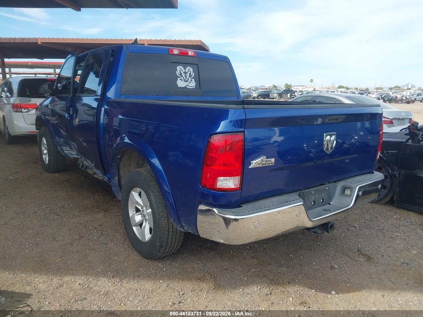 Vin: 1c6rr6lt5fs630087, lot: 46683591, ram 1500 outdoorsman 20153
