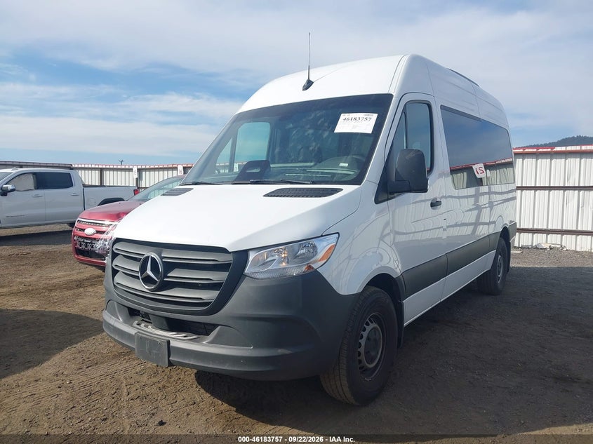 Vin: w1z4kfhy6tt612058, lot: 46683617, mercedes-benz sprinter 2500 standard roof 4-cyl diesel 20262