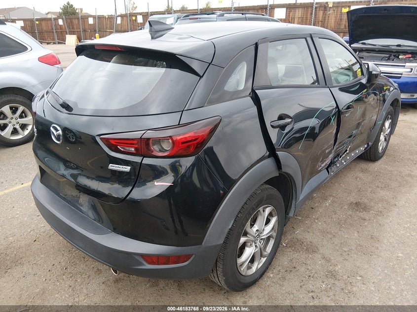 Vin: jm1dkfb74k0426401, lot: 46683628, mazda cx-3 sport 20194