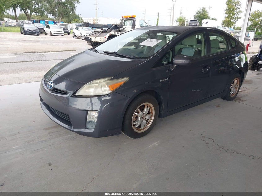 Vin: jtdkn3duxb5369737, lot: 46683637, toyota prius two 20112