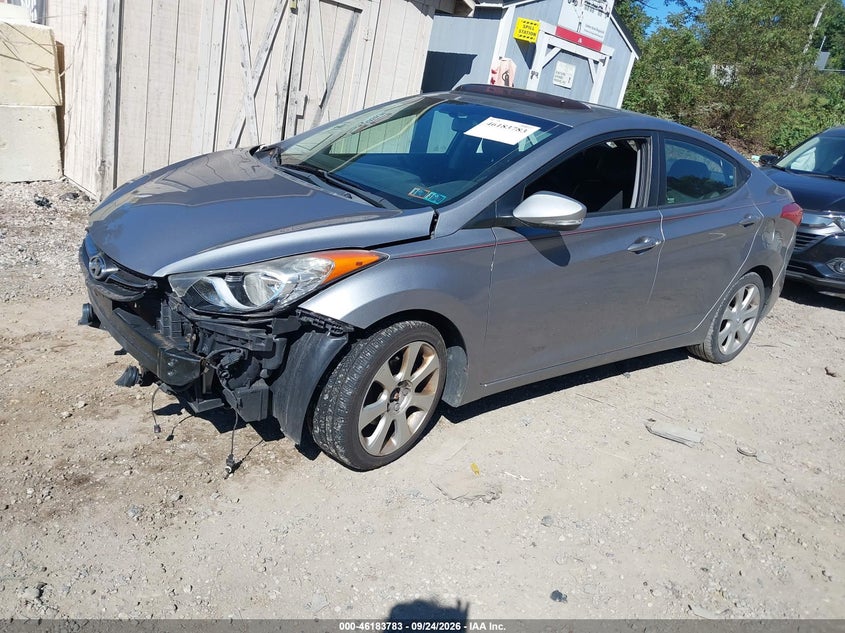 Vin: kmhdh4ae0cu356209, lot: 46683643, hyundai elantra limited (ulsan plant) 20122