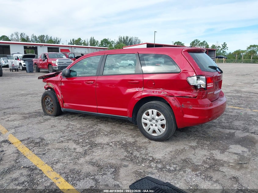 Vin: 3c4pdcab3ft753098, lot: 46683664, dodge journey american value pkg 20153
