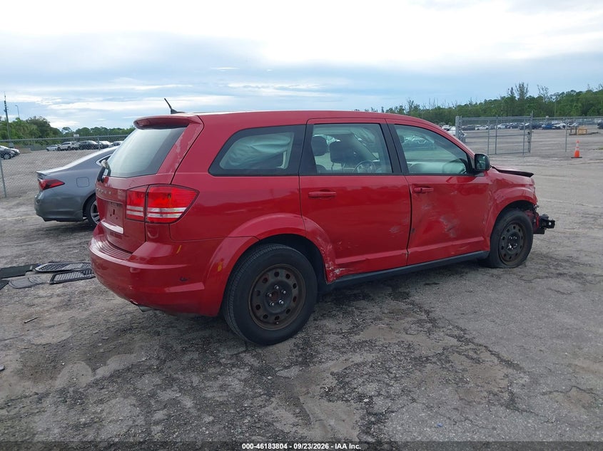 Vin: 3c4pdcab3ft753098, lot: 46683664, dodge journey american value pkg 20154