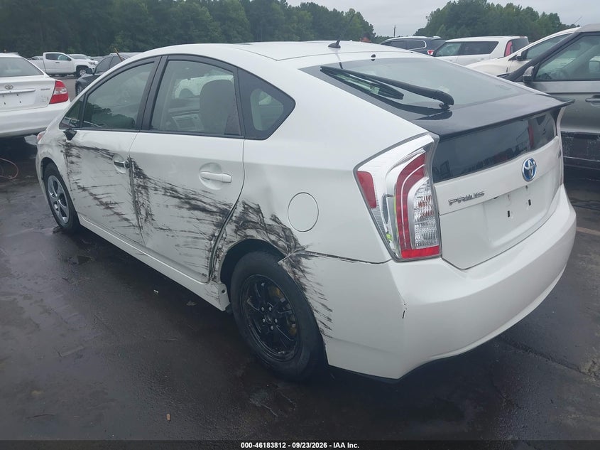 Vin: jtdkn3du9f0433639, lot: 46683672, toyota prius two 20153