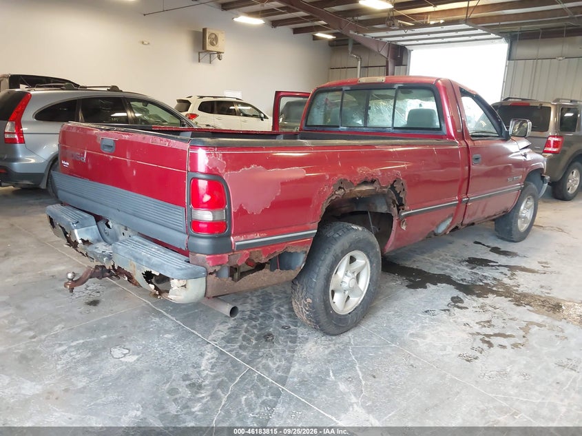 DODGE RAM 1500 1997 VIN 1B7HC16Y3VS165730