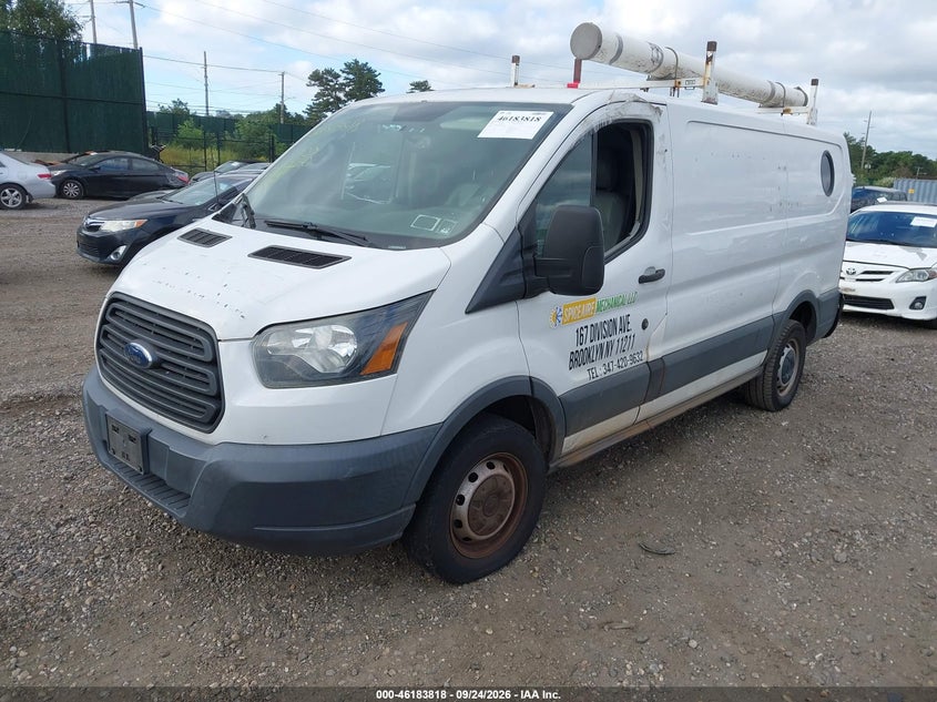 Vin: 1ftnr1zm9fka36130, lot: 46683678, ford transit-250 20152