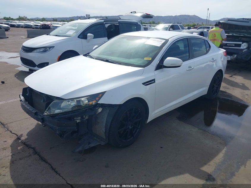 Vin: knagn4a70b5071527, lot: 46683680, kia optima ex 20112