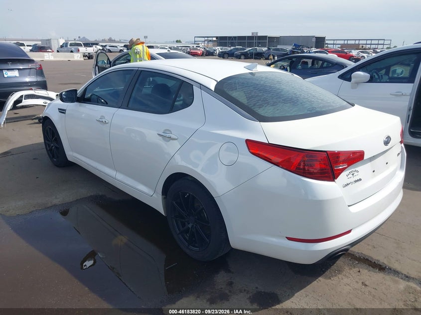 Vin: knagn4a70b5071527, lot: 46683680, kia optima ex 20113