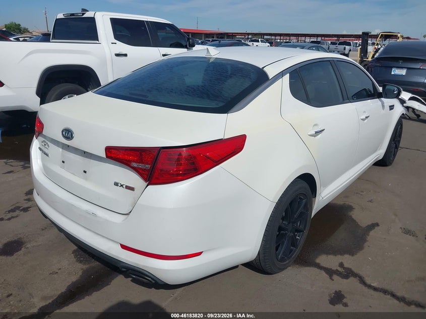 Vin: knagn4a70b5071527, lot: 46683680, kia optima ex 20114