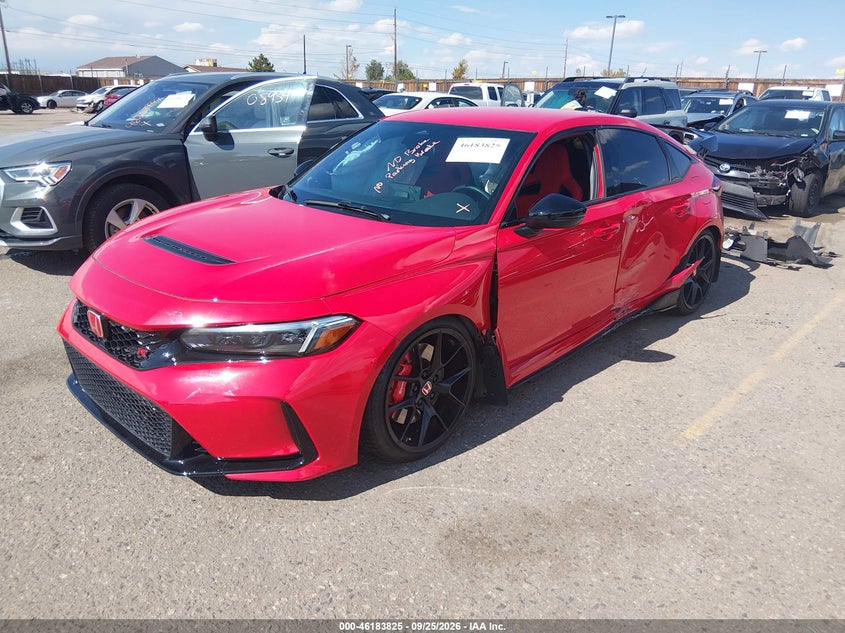 Vin: jhmfl5g47px001251, lot: 46683685, honda civic type r touring 20232