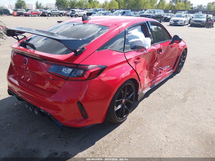 Vin: jhmfl5g47px001251, lot: 46683685, honda civic type r touring 20234