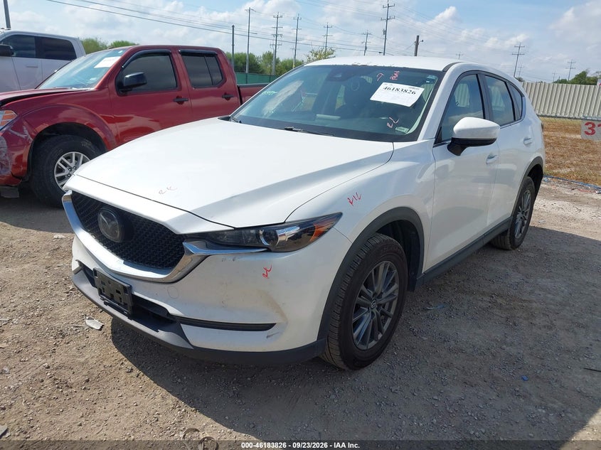 Vin: jm3kfabm0j1399198, lot: 46683686, mazda cx-5 sport 20182