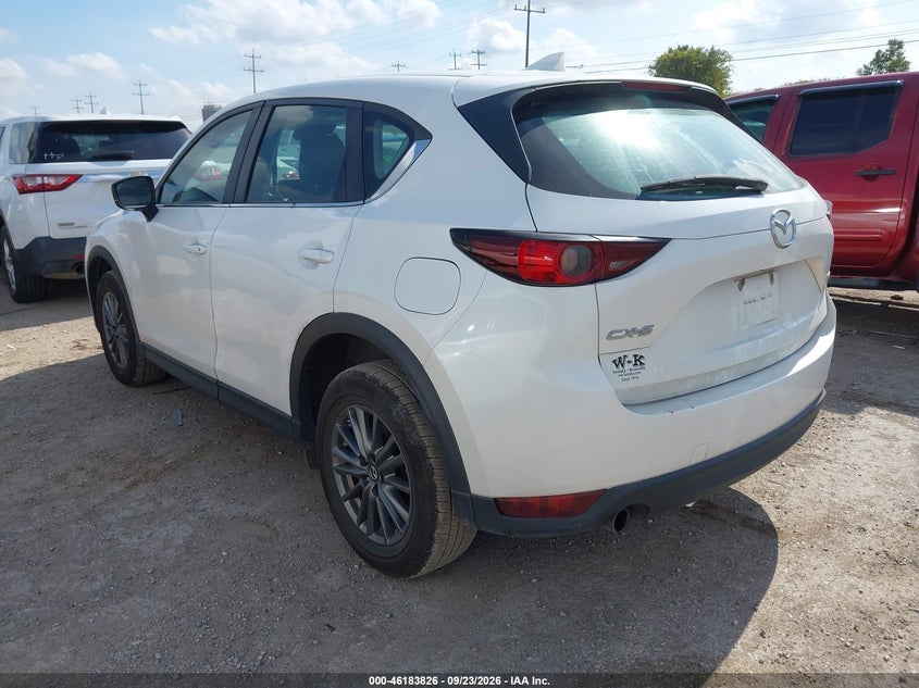 Vin: jm3kfabm0j1399198, lot: 46683686, mazda cx-5 sport 20183