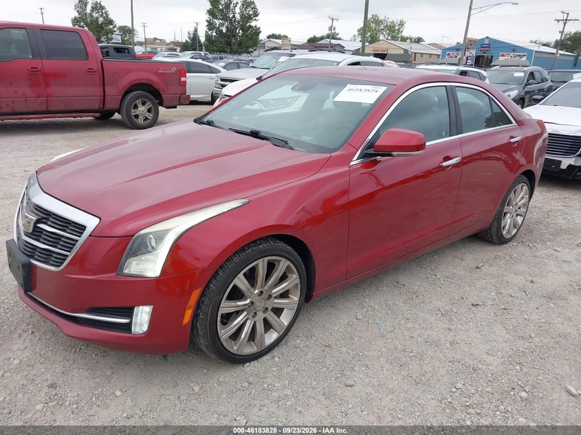 Vin: 1g6am5sx6f0100115, lot: 46683688, cadillac ats premium 20152