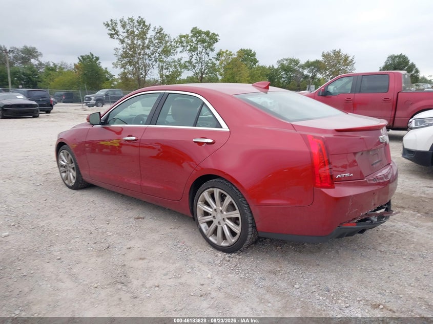 Vin: 1g6am5sx6f0100115, lot: 46683688, cadillac ats premium 20153