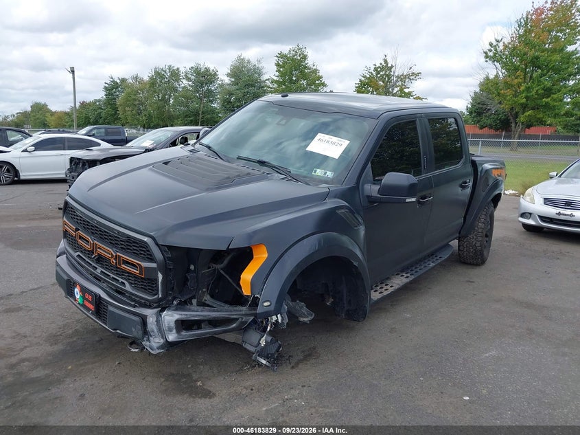 Vin: 1ftfw1rgxjfb96915, lot: 46683689, ford f-150 raptor 20182