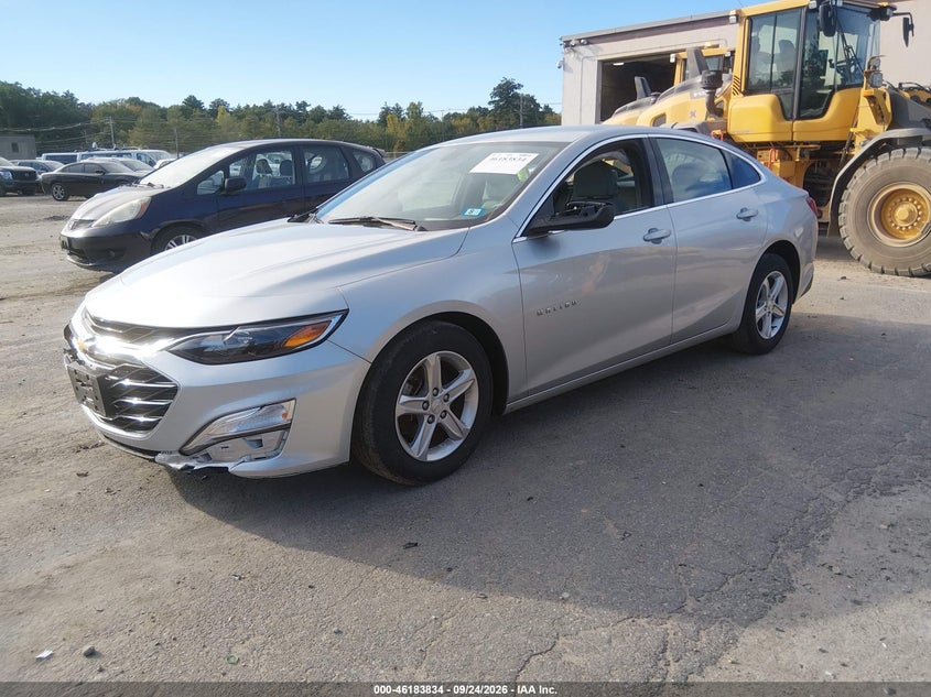 Vin: 1g1zb5st3lf005435, lot: 46683694, chevrolet malibu fwd ls 20202