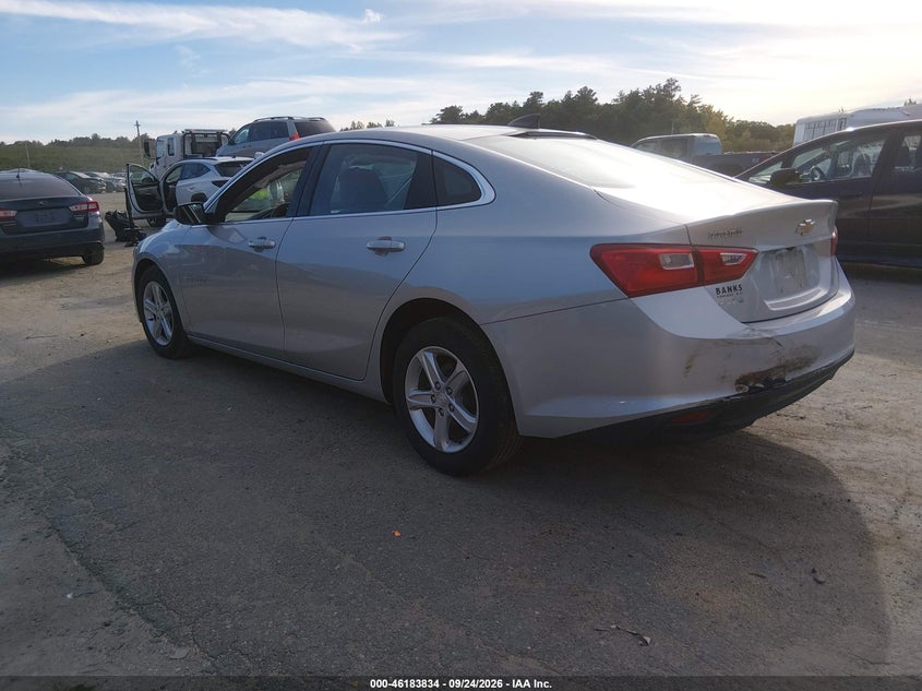 Vin: 1g1zb5st3lf005435, lot: 46683694, chevrolet malibu fwd ls 20203