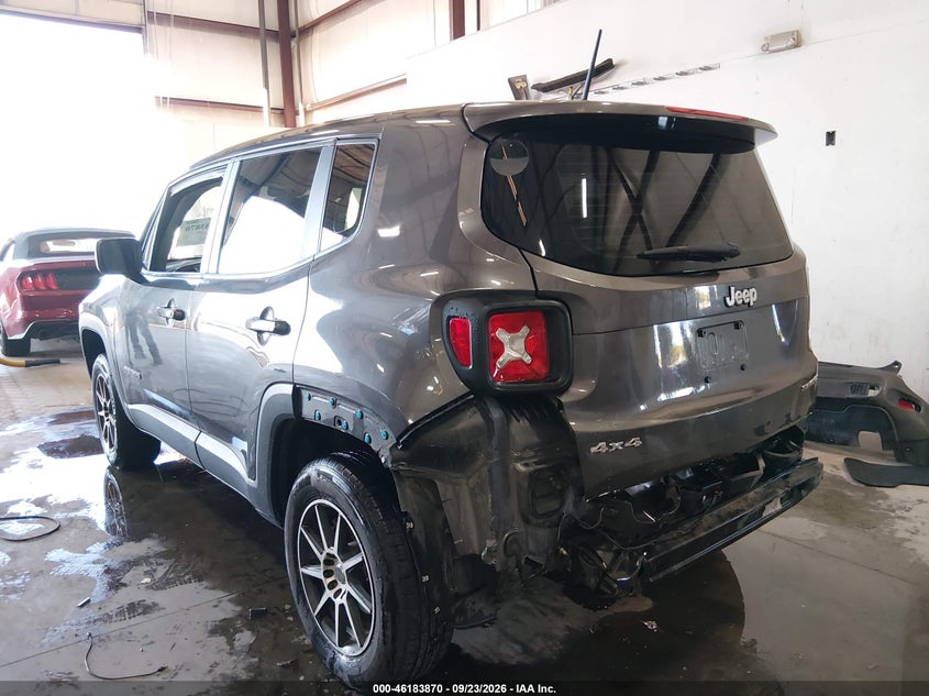 Vin: zaccjbab6hpg00145, lot: 46683730, jeep renegade sport 4x4 20173