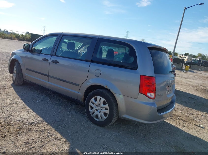 DODGE GRAND CARAVAN 2014 VIN 2C4RDGBG9ER167680