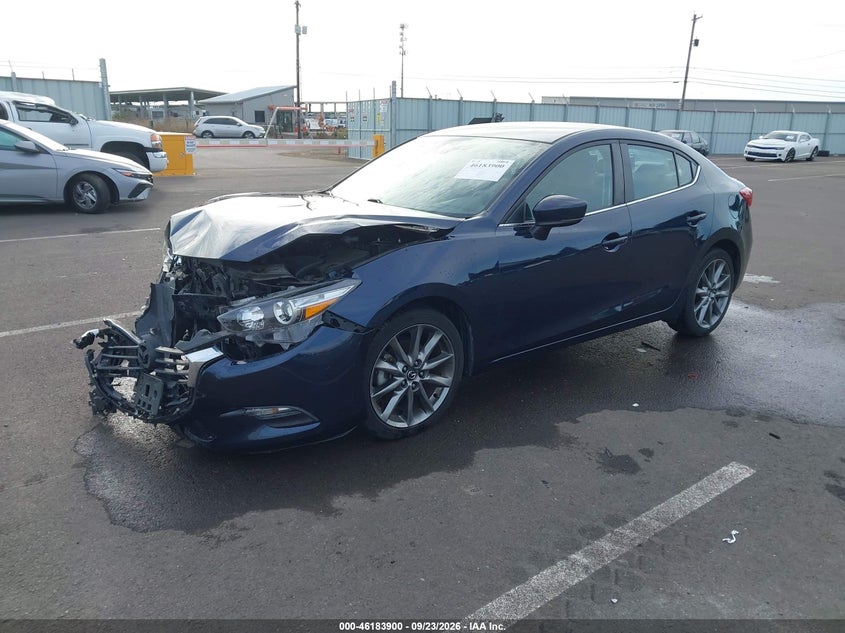 Vin: 3mzbn1v37jm256778, lot: 46683760, mazda mazda3 touring 20182