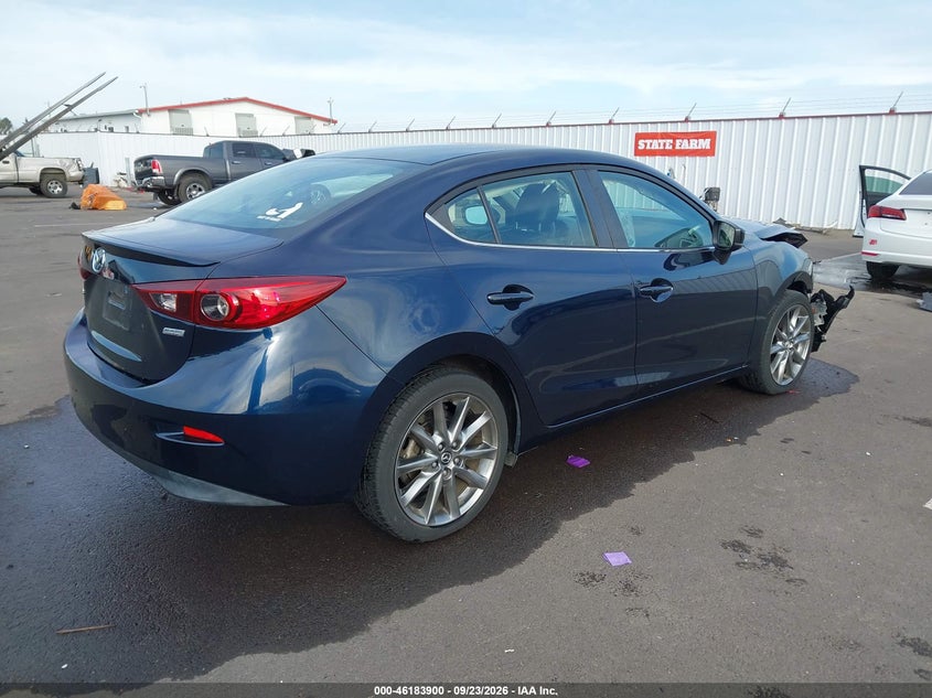 Vin: 3mzbn1v37jm256778, lot: 46683760, mazda mazda3 touring 20184