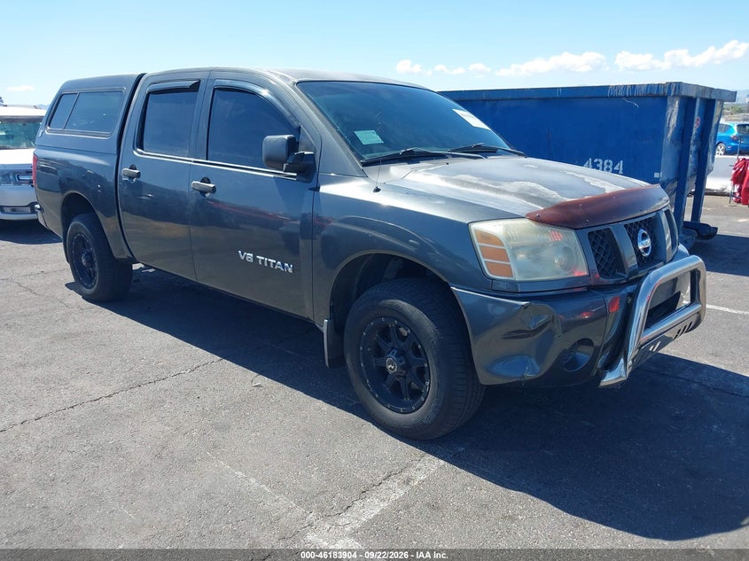2006 Nissan Titan Xe, Wear, IAAI, VIN 1N6AA07B26N533887
