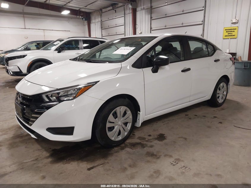 Vin: 3n1cn8dv4sl859166, lot: 46683775, nissan versa 1.6 s 20252