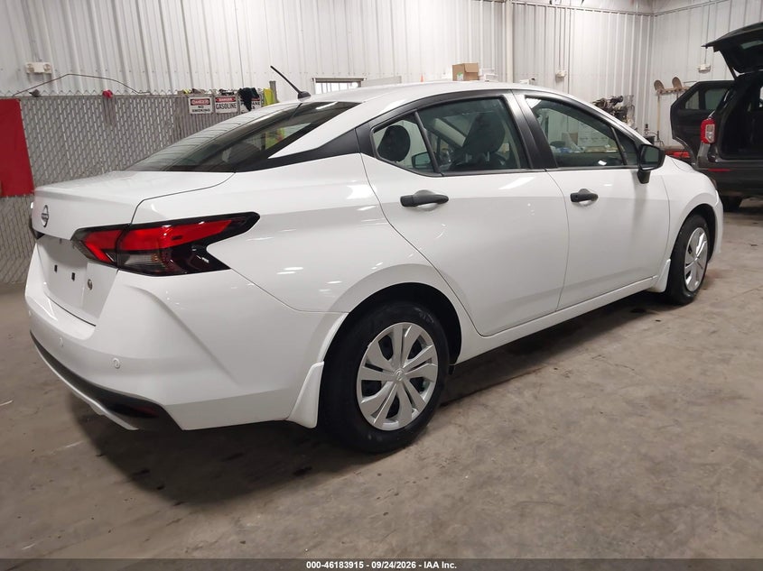 Vin: 3n1cn8dv4sl859166, lot: 46683775, nissan versa 1.6 s 20254