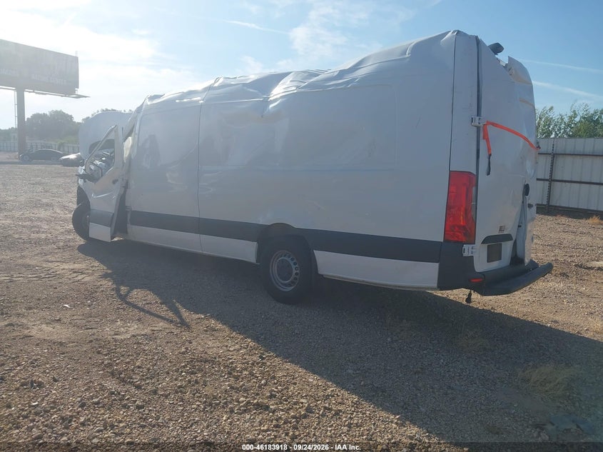 Vin: w1y4ndhy1rt184795, lot: 46683778, mercedes-benz sprinter 2500 high roof 4-cyl diesel ho 20243