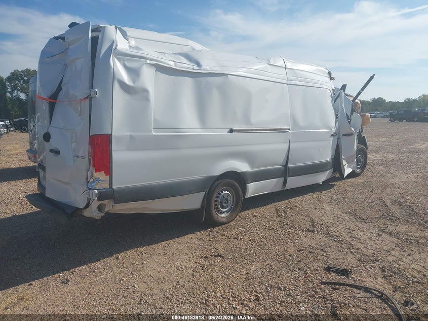 Vin: w1y4ndhy1rt184795, lot: 46683778, mercedes-benz sprinter 2500 high roof 4-cyl diesel ho 20244